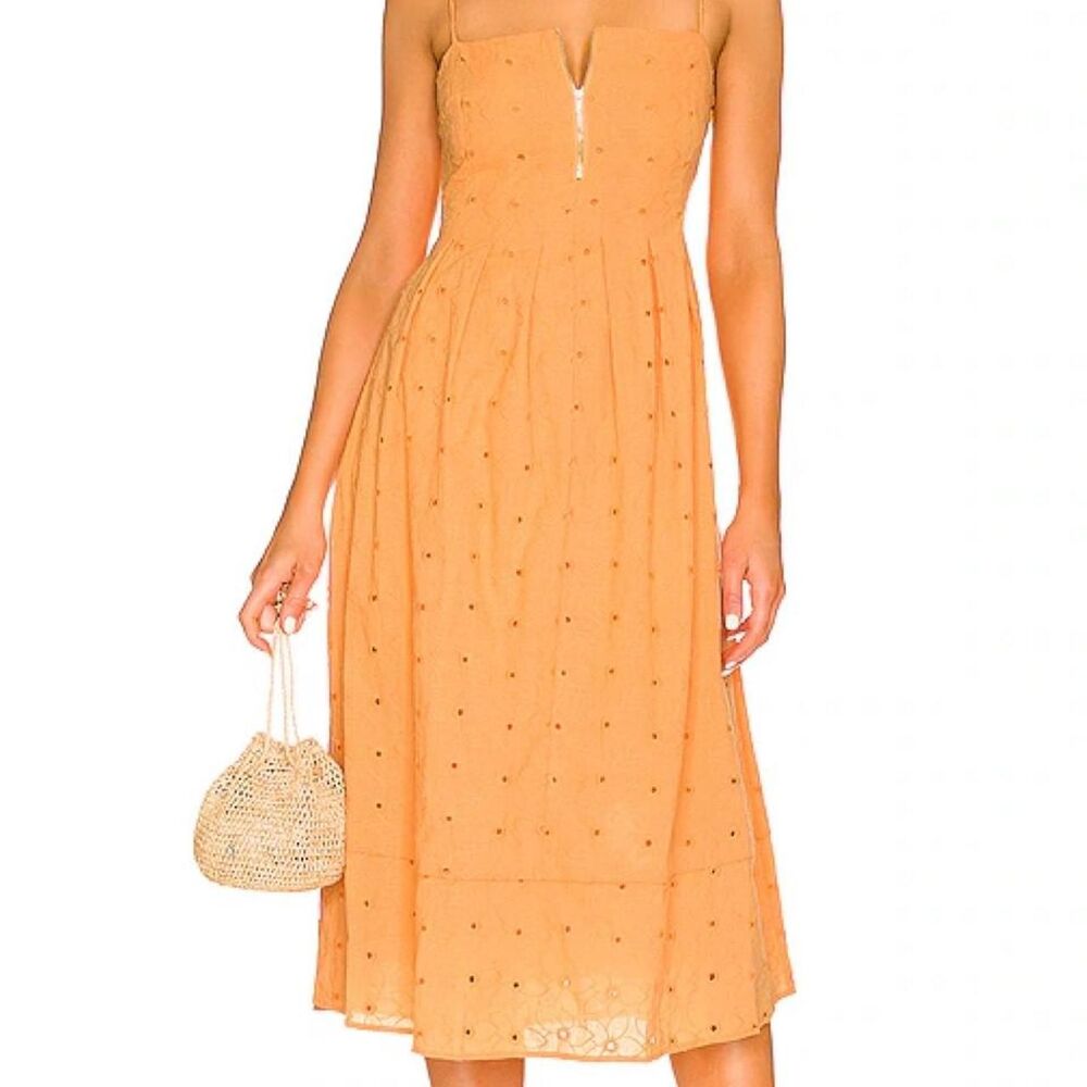 Orange  Dress